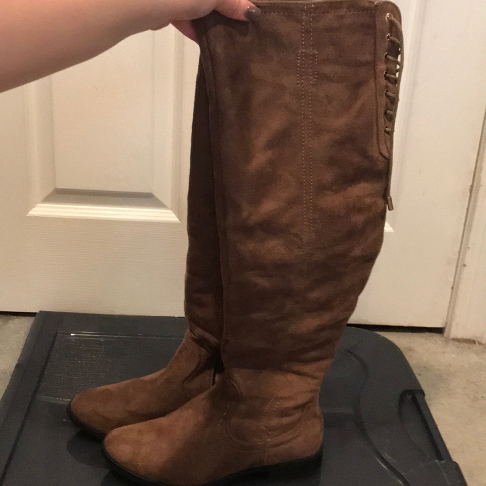Knee high boots
